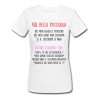 T-shirt donna Faq della Psicologa, risposte divertenti a domande fastidiose, idea regalo Laurea in Psicologia!