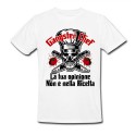 T-shirt uomo Gangster Chef, la tua opinione non è nella ricetta! Regalo divertente cuoco!