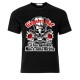 T-shirt uomo Gangster Chef, la tua opinione non è nella ricetta! Regalo divertente cuoco! Nera!