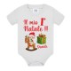 Body neonato neonata Il mio Primo Natale, personalizzato con il nome di bimbo o bimba! Idea regalo 1° Natale in famiglia! 