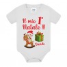 Body neonato neonata Il mio Primo Natale, personalizzato con il nome di bimbo o bimba! Idea regalo 1° Natale in famiglia! 