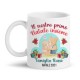 Tazza mug 11 oz Il nostro primo Natale insieme, personalizzata con cognome di famiglia! Mamma e papà orso!