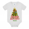 Body neonata Trovata sotto l'albero! Personalizzato con il nome della bimba! Idea regalo dolcissima per Primo Natale! 