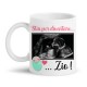 Tazza mug 11 oz Stai per diventare ZIO! Personalizzata con foto ecografia bimbo o bimba in arrivo, annuncio gravidanza!