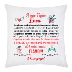 Federa A mio Figlio, sei la parte più importante del mio cuore, il tuo papà, PERSONALIZZATA CON I NOMI!