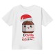  T-Shirt Maglietta Bimbo o Bimba Cioccolato di Natale Personalizzato con Nome! Che Mondo Sarebbe Senza Me! 