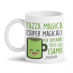 Tazza mug 11 oz Super Magica kawaii per superare tutti gli esami!