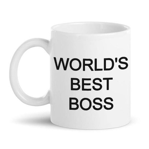 Tazza mug 11 oz World's Best Boss, idea regalo Office, miglior capo!