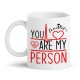 Tazza mug 11 oz You are my person! Sei la mia persona! Elettro anatomy cuore!