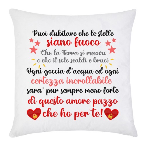 Federa Cuscino Cuore Amore Quadrato Divertente Regalo di San Valentino Amache Sedie Sospese e Accessori Decorativi Fodera per Cuscini Letto Casa Divano Semplice 45X45 