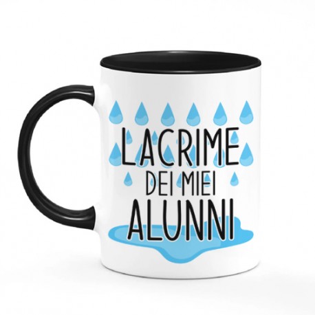  Tazza mug color 11 oz Lacrime dei miei alunni, divertente idea regalo prof, insegnante studenti!