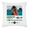Federa per Cuscino Player personalizzato con la tua foto e la tua canzone, idea regalo romantica San Valentino per lui e lei!