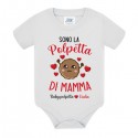 Body Sono la polpetta di mamma, festa della mamma idea regalo, personalizzato con il nome di bimbo o bimba! 