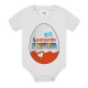 Body neonato neonata Ovetto sorpresa! Personalizzato con nome bimbo o bimba! Idea regalo divertente Pasqua! 