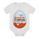 Body neonato neonata Ovetto sorpresa! Personalizzato con nome bimbo o bimba! Idea regalo divertente Pasqua! 