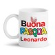  Tazza Mug 11 oz Buona Pasqua personalizzata con il nome! Idea regalo divertente! Stile ovetto sorpresa! 