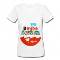  T-Shirt Maglietta Donna Ovetto Uovo Bimba Sorpresa, Personalizzata con Nome o soprannome nascitura! Gravidanza Divertente! 