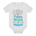Body neonato neonata Prima Pasqua coniglio sorpresa, personalizzato con nome di bimbo o bimba!