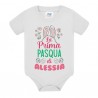 Body neonata neonato Prima Pasqua coniglio sorpresa, personalizzato con nome di bimba o bimbo!