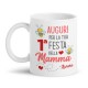 Tazza Mug 11 oz Auguri per la tua prima 1° Festa della Mamma, personalizzata con nome bimbo o bimba! Ape carina!