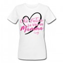 T-Shirt Maglietta Donna Che fatica la vita da Mamma PERSONALIZZATA CON NOME, regalo Festa della Mamma!