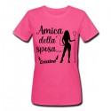 T-shirt donna PROMO Amica della Sposa PERSONALIZZATA CON NOME, addio al nubilato! Diavoletta!