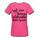 T-shirt donna PROMO Amica della Sposa PERSONALIZZATA CON NOME, addio al nubilato! Drink!