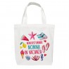 Shopper bag Non disturbare, Nonna in vacanza! Divertente idea regalo, borsa per il mare! 