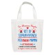 Shopper bag borsa Kit di sopravvivenza per neo mamma, miglior mamma del mondo! Idea regalo, personalizzabile con il nome! 