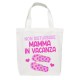 Shopper bag Non disturbare Mamma in Vacanza! Borsa per il mare!