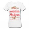 T-Shirt Maglietta Donna Il mio primo compleanno da Mamma, personalizzata con nome e data!