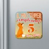 Set x 10 calamite Compleanno, personalizzate con numero di anni e nome! Volpe carina Autunno!