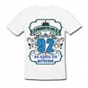 T-Shirt Maglietta Uomo Compleanno, Prodotto nel, Anni di Perfezione! Personalizzata con Anno di Nascita ed età!