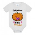 Body bimba divertente Baby Zucchetta! Personalizzato con nome! Zucca carina di Halloween! 