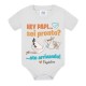 Body neonato hey Papi sei pronto? Sto arrivando! Annuncio gravidanza papà personalizzato con soprannome o nome del bimbo! 