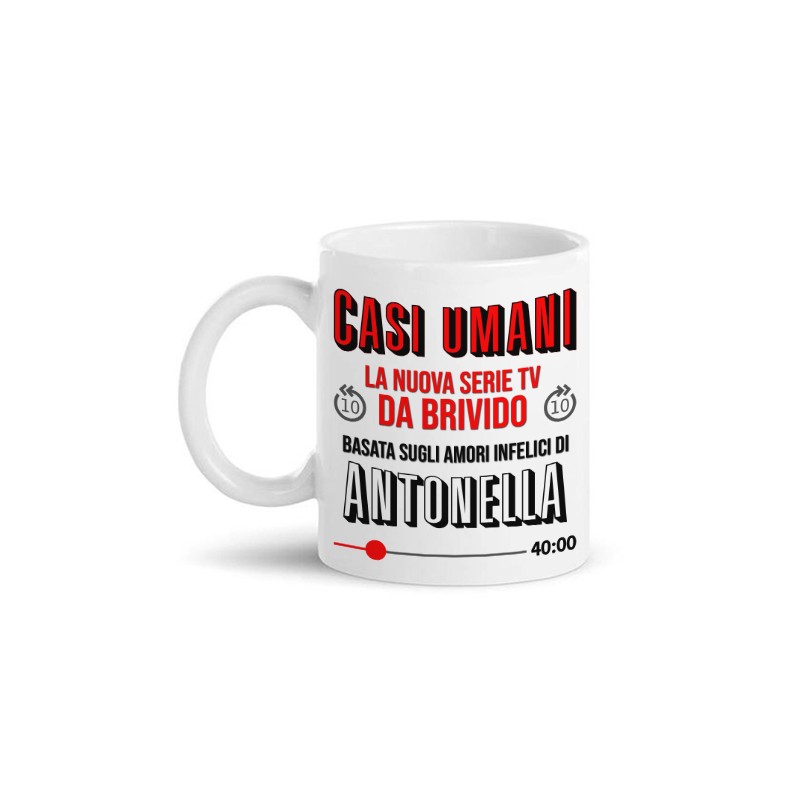 Tazza mug 11oz Casi Umani, la nuova serie tv basata sugli amori