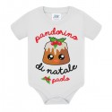 Body bimbo o bimba Pandorino di Natale! Personalizzato con nome! Pandoro carino divertente!