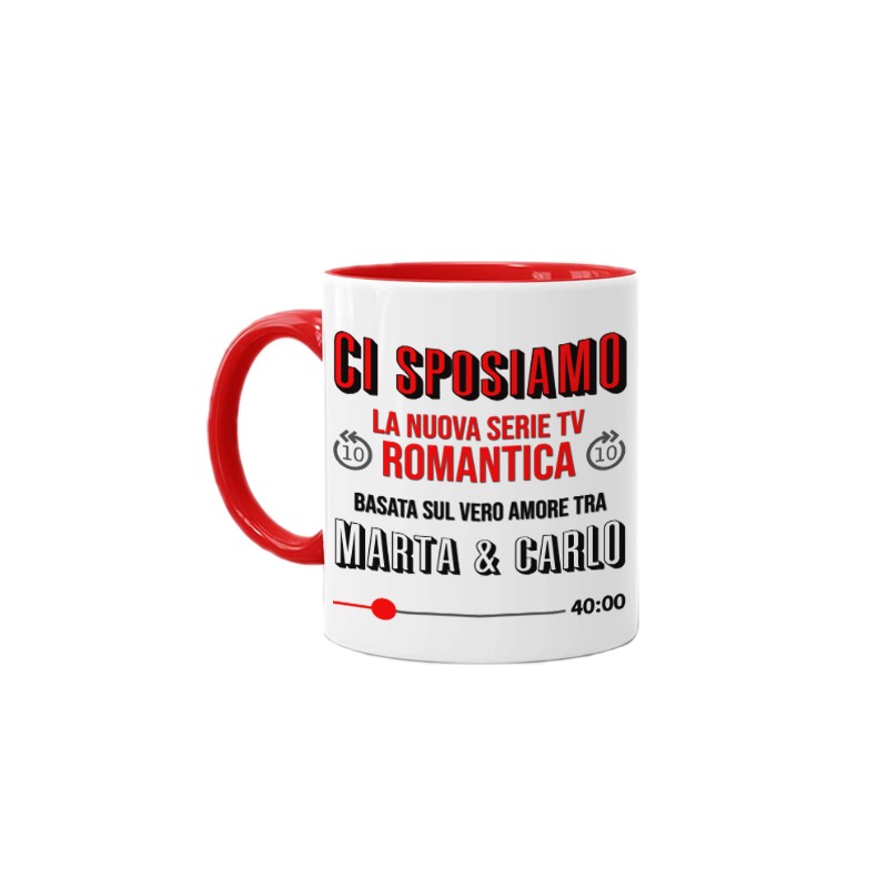 Tazza mug 11oz Casi Umani, la nuova serie tv basata sugli amori