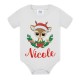 Body bimbo o bimba di Natale con animaletto carino, personalizzato con nome! Renna baby! 