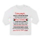 T-shirt maglietta bimbo bimba manica lunga San Valentino, Caro Papà io e mamma ti amiamo! Personalizzata con nome!