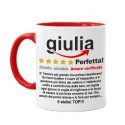  Tazza color Recensione d'amore PERSONALIZZABILE moglie compagna fidanzata, personalizzata con nome, scrivi la tua dedica! 