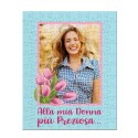 Puzzle personalizzato con la foto nella cornice! Alla mia donna più preziosa! Festa donna, mamma, moglie, fidanzata, amica!