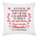  Federa per cuscino Mamma speciale! Grazie amore instancabile! Personalizzata con nome! 