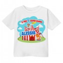 T-shirt maglietta bimbo Primo Compleanno 1 anno personalizzata con nome! Circo!