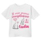 T-shirt maglietta bimba Primo Compleanno 1 anno personalizzata con nome! Elefantino carino!