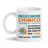 Tazza mug 11 oz Definizione Ingegnere Chimico, Normale ma più Cool! Vedi Anche Genio! Regalo Divertente Laurea ingegneria! 