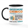 Tazza color mug 11 oz Ingegnere Chimico, Normale ma più Cool! Vedi Anche Genio! Regalo Divertente Laurea ingegneria!