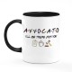 Tazza color mug 11 oz Avvocato, I'll be There for You, Friends caffè martelletto, Regalo Laurea giurisprudenza! 