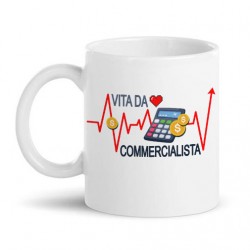  Tazza mug 11 oz Vita da commercialista, consulente finanziario, regalo Laurea economia! 