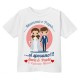  T-shirt bimbo o bimba Mamma e papà si sposano! Annuncio matrimonio personalizzato con nomi degli sposi e bimbo o bimba! 